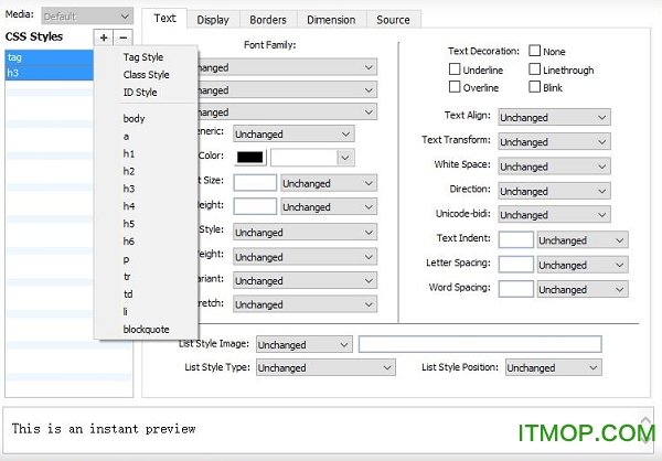 Simple css