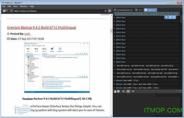 Stylizer 7(css༭) v7.17.1104 ƽ 0