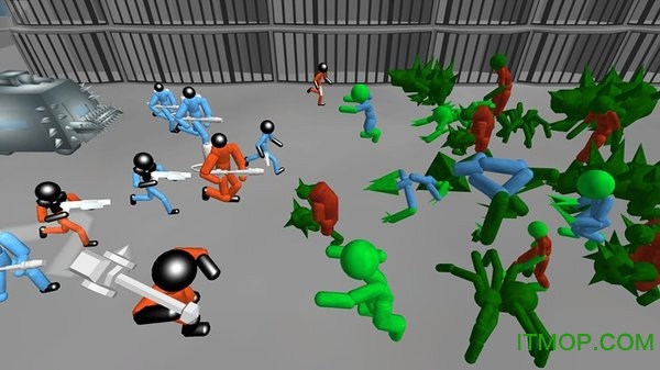 սģƽ(stickman prison battle simulator: zombies) v1.02 ׿ڹİ1