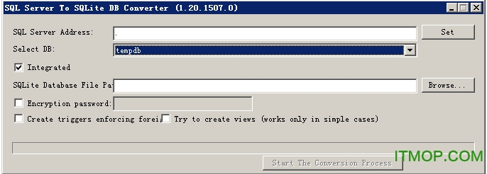 sql server To SQLite DB Converter