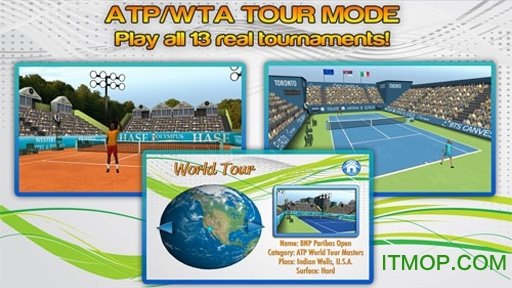 Ѳ(First Person Tennis World Tour) v1.6 ׿3