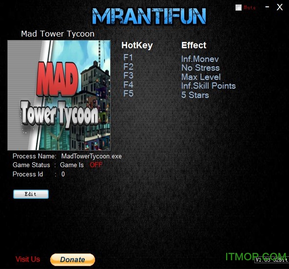¥޸(mad Tower tycoon) v1.03 Ѱ 0