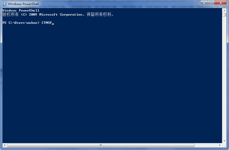 Windows PowerShell v6.1.0 ° 0