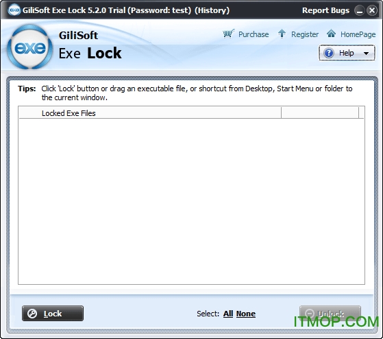 Gilisoft EXE Lock(EXE) v5.2.0 Ѱ 0