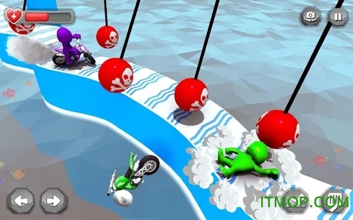 Ȥζ3D(Fun Bike Race 3D) v1.1 ׿ 0