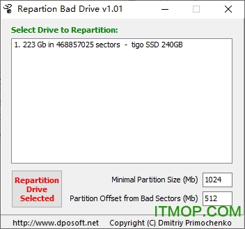 Repartion Bad Drive