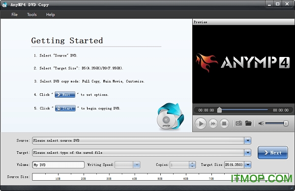 AnyMP4 DVD Copy(DVD) v3.1.30 ر 0