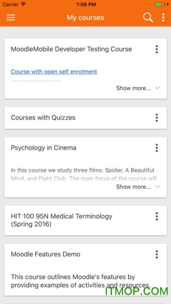 Moodle Mobile v3.4.2 ׿ 1