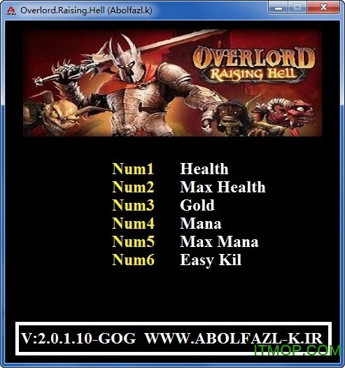 ޸(overlord raising hell) v2.0.1.10 Ѱ 0