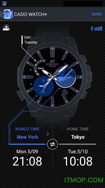 casio watch+ ios v3.3.7 iPhone 1