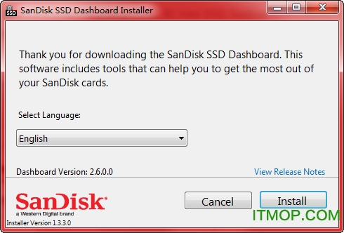 SanDisk SSD DashboarѰ