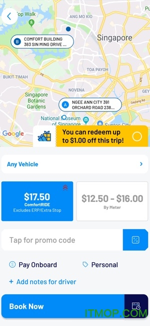 ComfortDelGro app