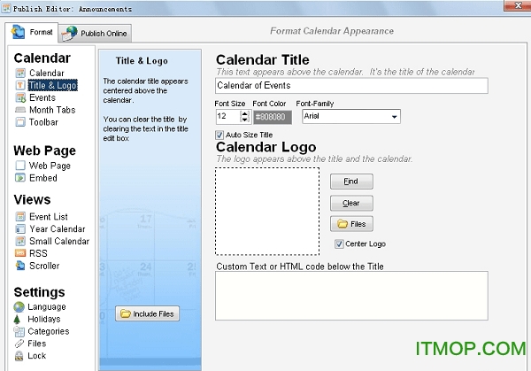 Web Calendar PadѰ