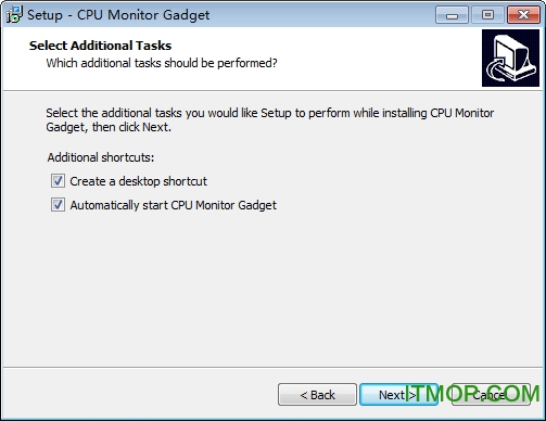 cpu monitor gadget