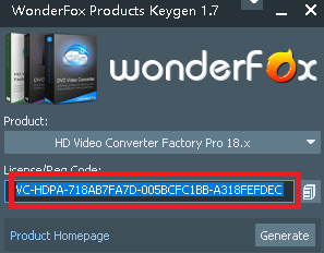 WonderFox HD Video Converter Factory Proװ
