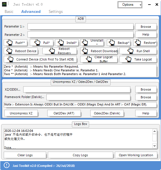 Jasi Toolkit v2.0 ° 0