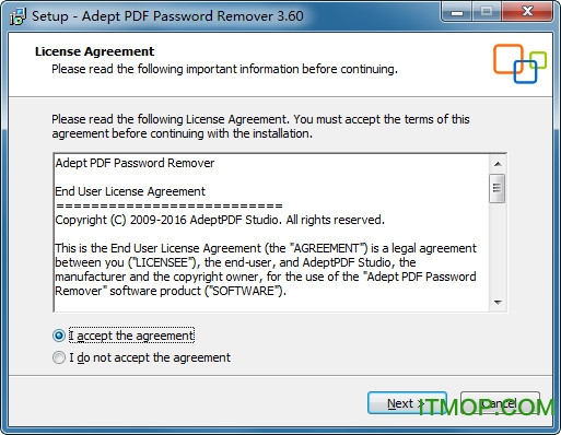 Adept PDF Password Remover