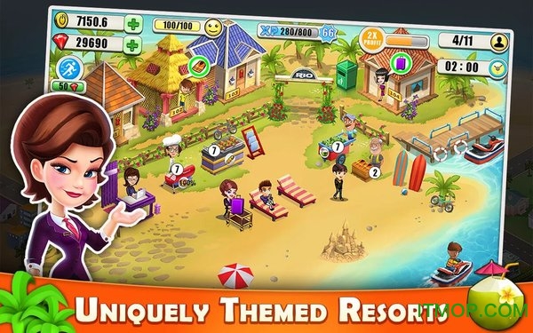 ȼٴ(Resort Tycoon) v9.3 ׿ 0