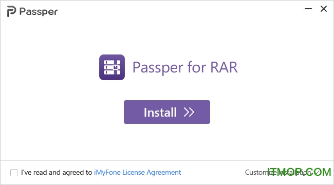 Passper for RAR(RARļָ) v3.6.0.1 İ 0