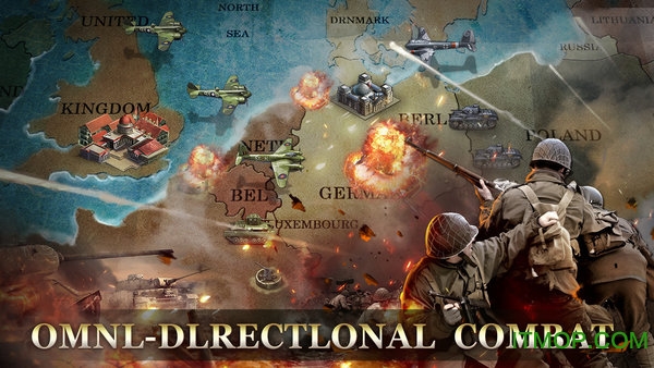 二战大型战争游戏安卓手机模拟二战的大型电脑战争游戏-第1张图片-太平洋在线下载