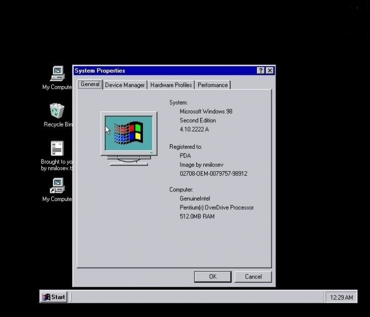 Windows 98se For VMware Workstationȫ(q)Ӽa  0