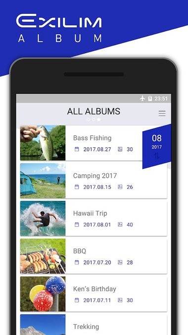 EXILIM ALBUM app v2.0.3 ׿ 1