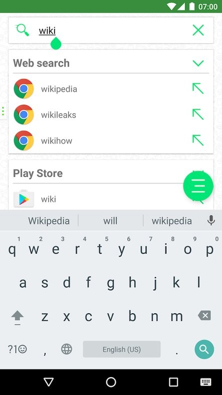 quick search app