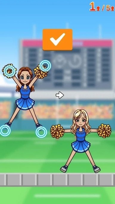 ӵ޺(Stack up Cheerleaders) v0.5.0 ׿ 0