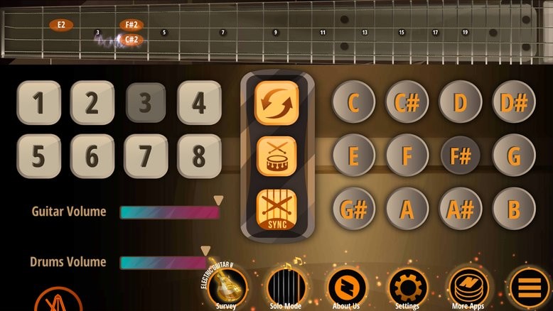 Bass Funk Guitar app