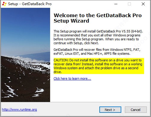 Runtime GetDataBack ProЧݻָ