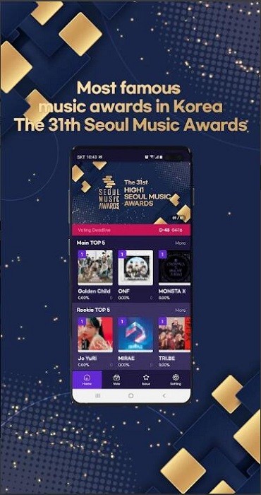 ׶ҥͶƱapp(31st SMA Global Vote)