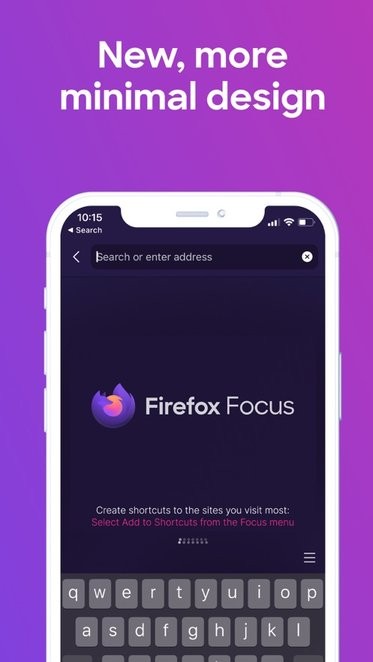 Firefox Focus˽iOSapp