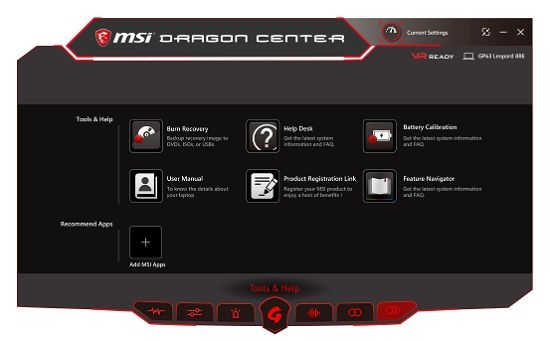 MSI Dragon Center