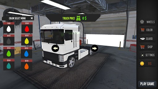 Truck Transport Heavy Load Simulationd