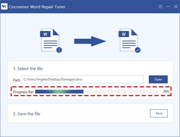 Cocosenor Word Repair Tuner(Docxļ޸) v3.0.0.3 Ѱ0