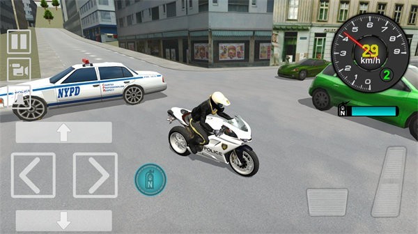 Ħоģ(Police Motorbike Driving Simulator) v1.04 ׿ 0