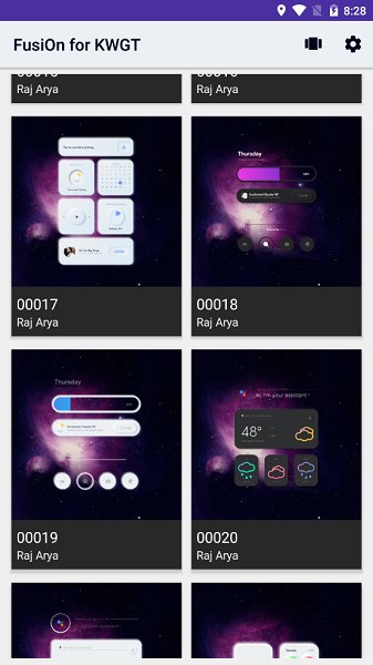 FusiOn for KWGT v10.0 ׿1