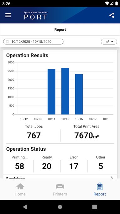 Epson Cloud Solution PORT