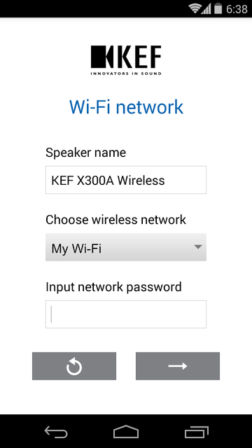 KEF X300A Wireless Setup app v1.0 ׿ 3