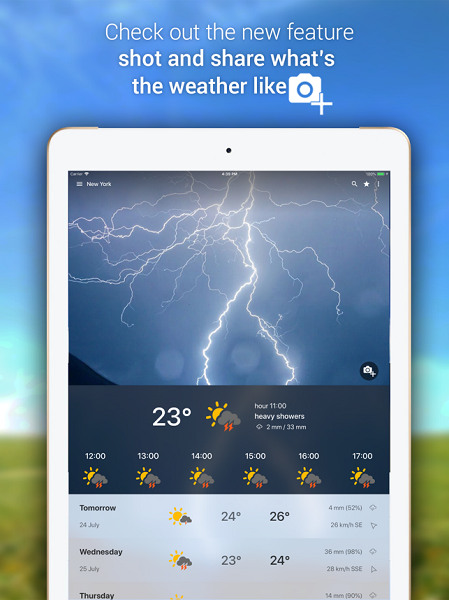 3BMeteo app