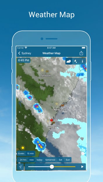 Weather Radar app