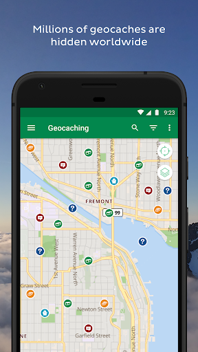 Geocaching app