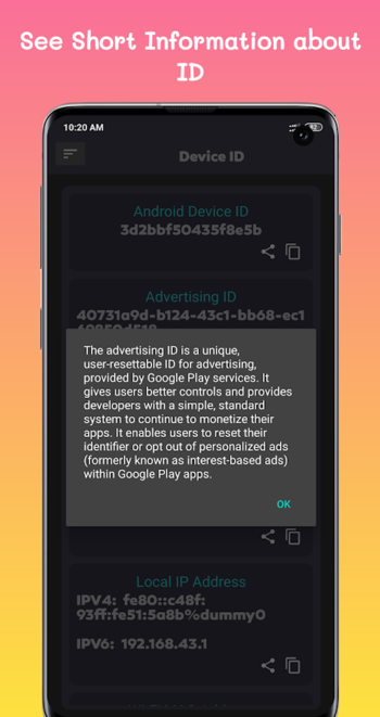 Device ID豸ID鿴 v1.0.9 ׿0