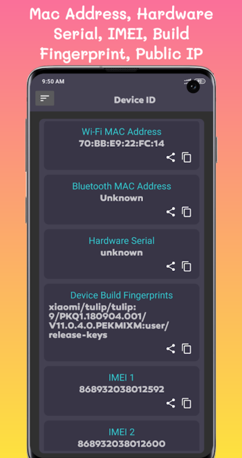 Device ID豸ID鿴 v1.0.9 ׿3