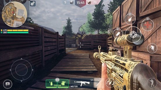 World War 2 - Battle Combat (Online FPS Ϸ) v2.27 ׿ 1