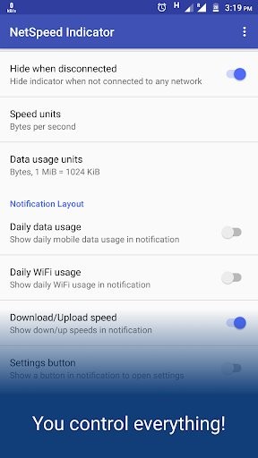 ָʾNetSpeed Indicator v1.8.3 ׿2