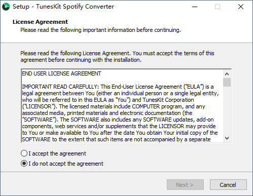SpotifyתTunesKit Spotify Music Converter v1.6.0 ٷѰ 0