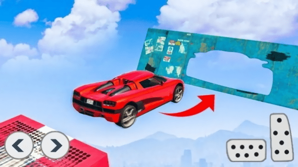 Ӣؼ쭳Ϸ(Super Hero Car Stunt) v1.53 ׿ 2