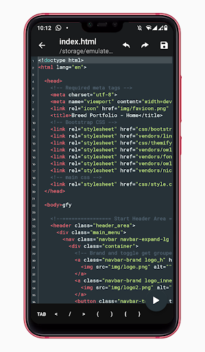 Visual Code Mobile v1.7 ׿3