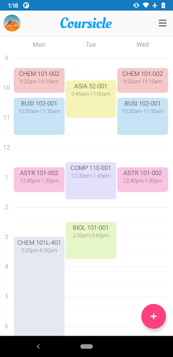 Coursicle app v2.1.2 ׿0